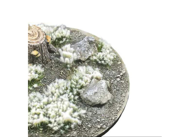 Gamers Guild AZ Green Stuff World Shrub Tufts: Self-Adhesive (6mm) - Frosted Snow | Green Green Stuff World