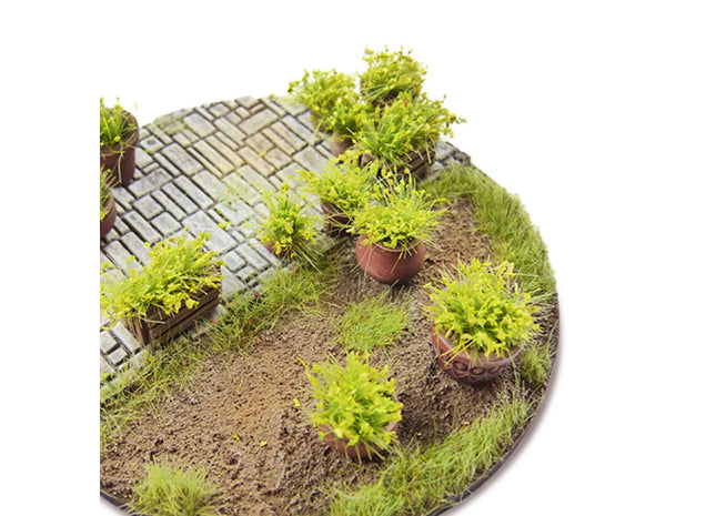 Gamers Guild AZ Green Stuff World Shrub Tufts: Self-Adhesive (6mm) - Light Green Green Stuff World