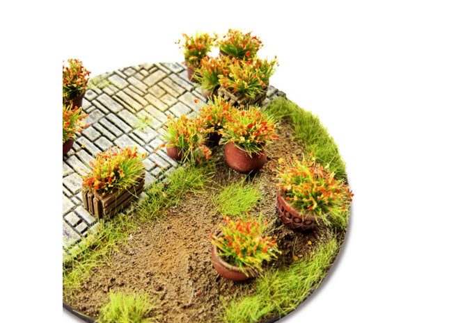 Gamers Guild AZ Green Stuff World Shrub Tufts: Self-Adhesive (6mm) - Orange Green Stuff World