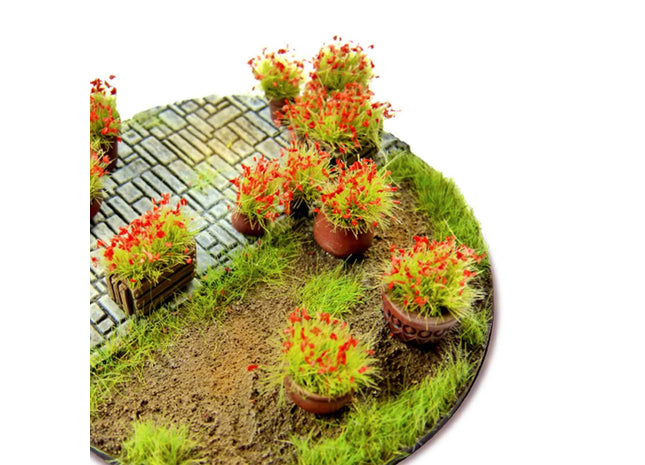 Gamers Guild AZ Green Stuff World Shrub Tufts: Self-Adhesive (6mm) - Red Green Stuff World