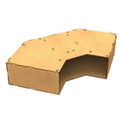 Gamers Guild AZ Green Stuff World Stackable Hobby Storage Corner Module - Natural Wood Green Stuff World