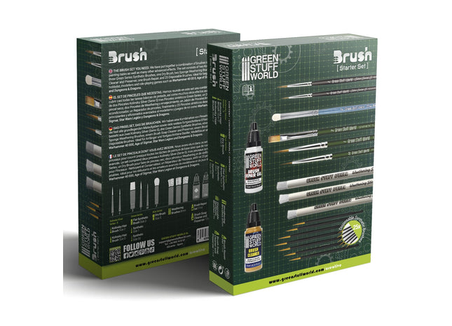 Gamers Guild AZ Green Stuff World Starter Brush Set Green Stuff World