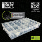 Gamers Guild AZ Green Stuff World Storage Bits Box: Large Green Stuff World