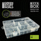 Gamers Guild AZ Green Stuff World Storage Bits Box: Medium Green Stuff World