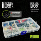 Gamers Guild AZ Green Stuff World Storage Bits Box: Small Green Stuff World
