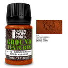 Gamers Guild AZ Green Stuff World Textured Paste: Ground Texture - Orange Earth (30ml) Green Stuff World