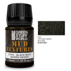 Gamers Guild AZ Green Stuff World Textured Paste: Mud Texture - Black (30ml) Green Stuff World