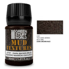 Gamers Guild AZ Green Stuff World Textured Paste: Mud Texture - Dark Brown (30ml) Green Stuff World