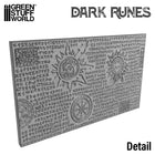 Gamers Guild AZ Green Stuff World Textured Rolling Pins: Dark Runes Green Stuff World