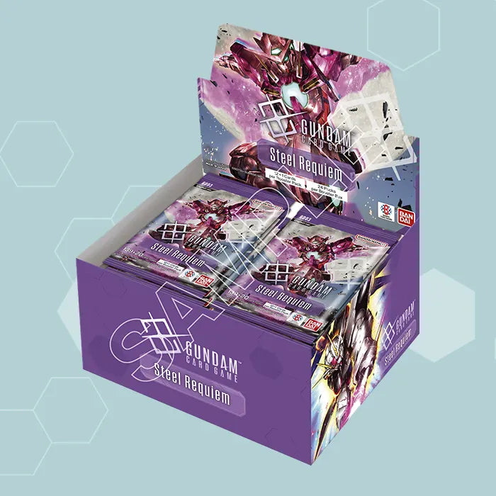 Gundam Card Game: [GD03] Steel Requiem - Booster Display – Gamers