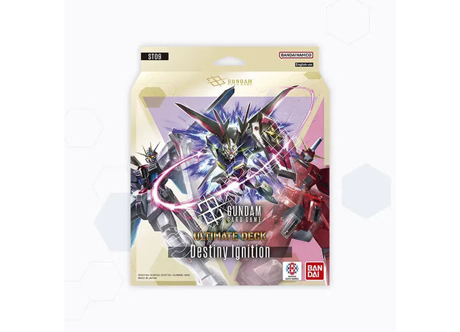Gamers Guild AZ Gundam Card Game Gundam Card Game: [ST09] Ultimate Deck 01 - Destiny Ignition (Pre-Order) Southern Hobby