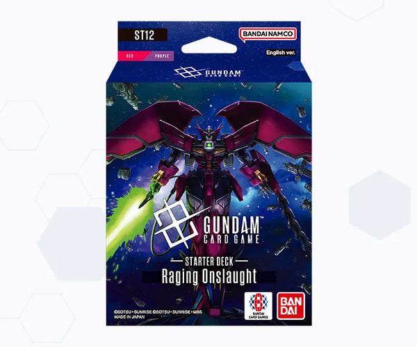 Gundam Card Game: [ST12] Starter Deck - Raging Onslaught – Gamers