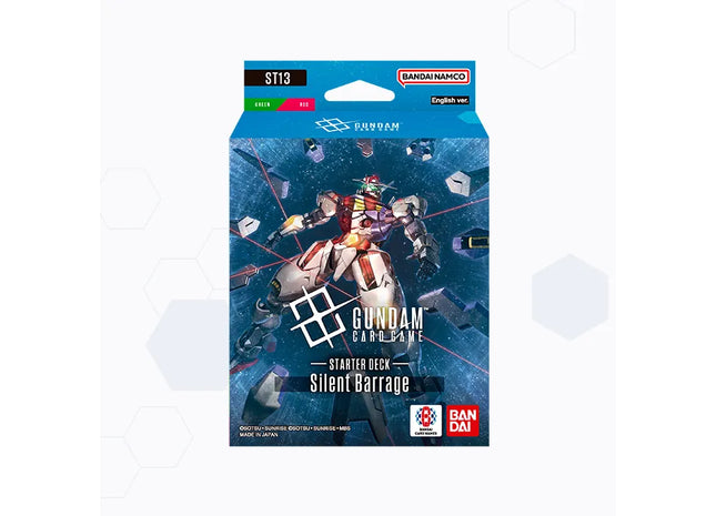 Gamers Guild AZ Gundam Card Game Gundam Card Game: [ST13] Starter Deck - Silent Barrage (Pre-Order) GTS
