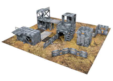 Gamers Guild AZ Halo: Flashpoint Halo: Flashpoint - Deluxe Buildable 3D Terrain Set Mantic Games