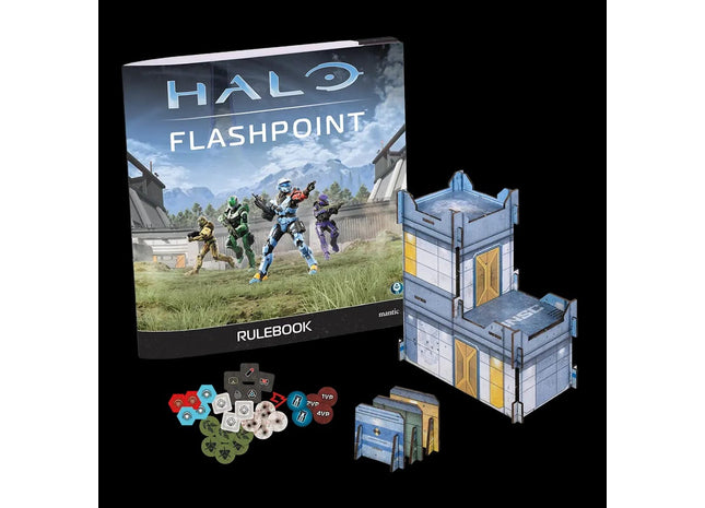 Gamers Guild AZ Halo: Flashpoint HALO: Flashpoint: Game Rulebook Pack (Pre-Order) AGD