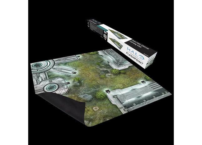 Gamers Guild AZ Halo: Flashpoint HALO: Flashpoint: Zeta Halo Deluxe Gaming Mat (Pre-Order) AGD