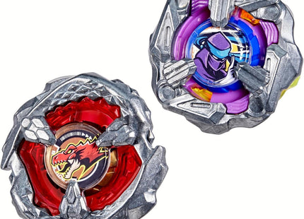 Gamers Guild AZ Hasbro Beyblade X: Beat Tyranno 4-70Q vs. Knife Shinobi 4-80HN Discontinue