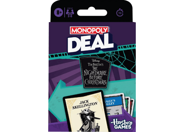 Gamers Guild AZ Hasbro Monopoly Deal: The Nightmare Before Christmas (Pre-Order) AGD