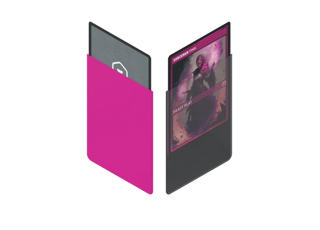 Gamers Guild AZ Heavy Play LLC CURV Sleeves: Standard 100ct - Sorcerer Pink (Pre-Order) Southern Hobby