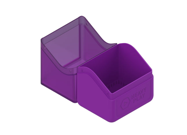 Gamers Guild AZ Heavy Play LLC Heavy Play RFG Deck Box 80 Double Sleeved - Bard Purple Southern Hobby