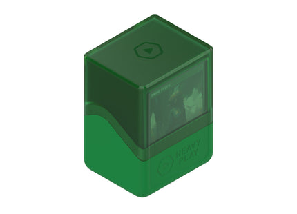 Gamers Guild AZ Heavy Play LLC Heavy Play RFG Deck Box 80 Double Sleeved - Druid Green Southern Hobby