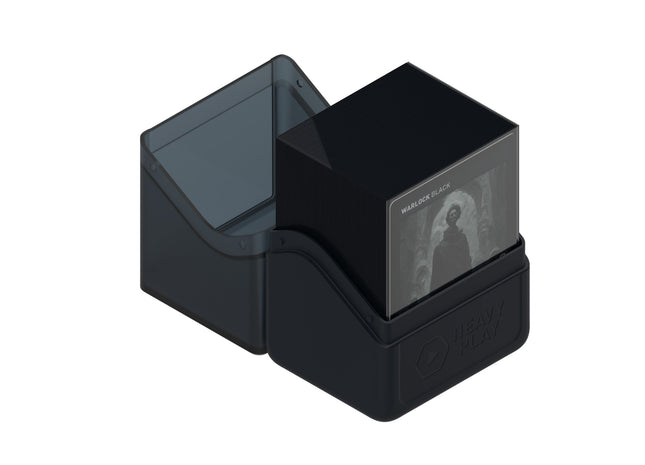 Gamers Guild AZ Heavy Play LLC Heavy Play RFG Deck Box 80 Double Sleeved Warlock Black Southern Hobby