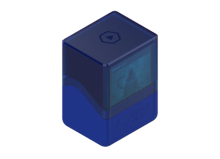 Gamers Guild AZ Heavy Play LLC Heavy Play RFG Deck Box 80 Double Sleeved - Wizard Blue Southern Hobby