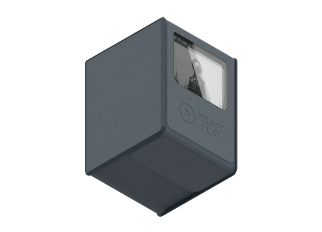 Gamers Guild AZ Heavy Play LLC Heavy Play RFG Deck Box MAX 100 Double Sleeved - Artificer Grey Southern Hobby