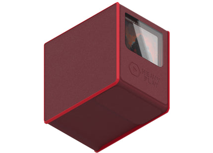 Gamers Guild AZ Heavy Play LLC Heavy Play RFG Deck Box MAX 133 Double Sleeved - Barbarian Red Southern Hobby