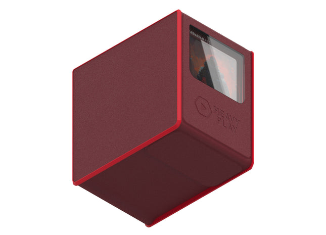Gamers Guild AZ Heavy Play LLC Heavy Play RFG Deck Box MAX 133 Double Sleeved - Barbarian Red Southern Hobby