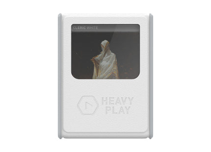 Gamers Guild AZ Heavy Play LLC Heavy Play RFG Deck Box MAX 133 Double Sleeved - Cleric White Southern Hobby