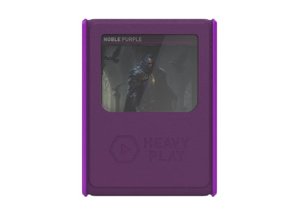 Gamers Guild AZ Heavy Play LLC Heavy Play RFG Deck Box MAX 133 Double Sleeved - Noble Purple Southern Hobby
