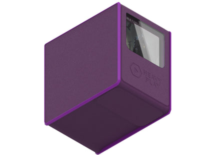 Gamers Guild AZ Heavy Play LLC Heavy Play RFG Deck Box MAX 133 Double Sleeved - Noble Purple Southern Hobby