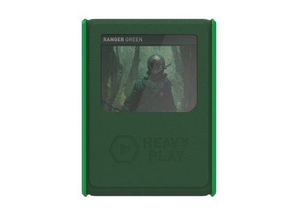 Gamers Guild AZ Heavy Play LLC Heavy Play RFG Deck Box MAX 80 Double Sleeved - Ranger Green Southern Hobby