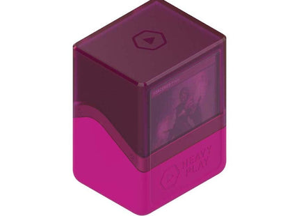 Gamers Guild AZ Heavy Play LLC Heavy Play: RFG Deckbox 100 DS - Sorcerer Pink (Pre-Order) AGD
