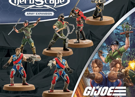 Gamers Guild AZ Heroscape G.I. JOE Heroscape: Strike Forces Army Expansion [Unpainted Edition] (Pre-Order) Renegade Game Studios