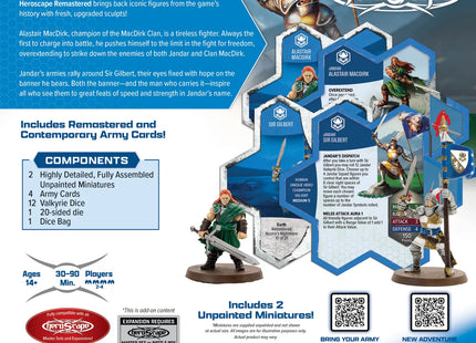 Gamers Guild AZ Heroscape Heroscape: Champions of Jandar Remastered Army Expansion [Unpainted] (Pre-Order) Renegade Game Studios