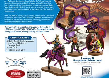 Gamers Guild AZ Heroscape Heroscape: Crooked Crew of the Clockwork Combine Army Expansion [Unpainted] (Pre-Order) Renegade Game Studios
