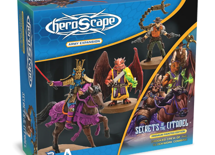 Gamers Guild AZ Heroscape Heroscape: Crooked Crew of the Clockwork Combine Army Expansion [Unpainted] (Pre-Order) Renegade Game Studios