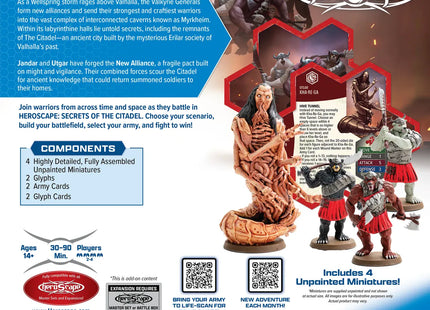 Gamers Guild AZ Heroscape Heroscape: Might of the New Alliance Army Expansion [Unpainted] (Pre-Order) Renegade Game Studios
