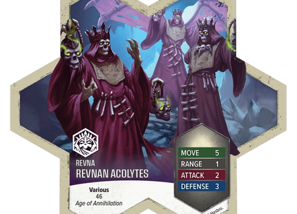 Gamers Guild AZ Heroscape Heroscape: Revnan Acolytes & Grave Grim Common Army Expansion (Pre-Order) Renegade Game Studios