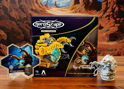 Gamers Guild AZ Heroscape Heroscape: Rising Tide – Hellforge Mandukor Army Expansion Renegade Game Studios