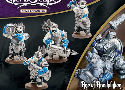 Gamers Guild AZ Heroscape Heroscape: Rising Tide – Knight Primus Adelbern & Ordo Borealis Army Expansion Renegade Game Studios