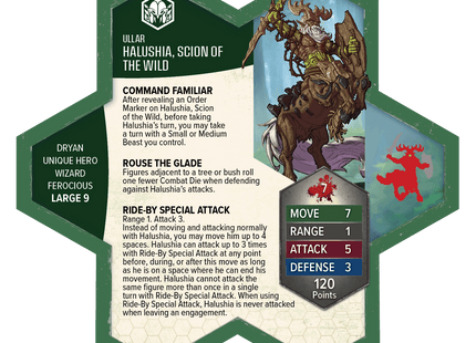 Gamers Guild AZ Heroscape Heroscape: Rising Tide – Sonlen & Halushia, Scion of the Wild Army Expansion [remium Painted Edition] (Pre-Order) Renegade Game Studios