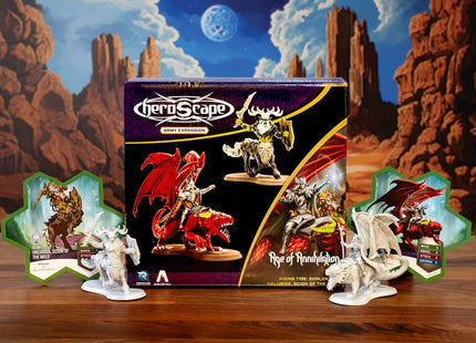 Gamers Guild AZ Heroscape Heroscape: Rising Tide – Sonlen & Halushia, Scion of the Wild Army Expansion Renegade Game Studios