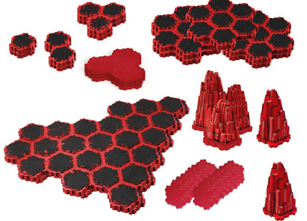 Gamers Guild AZ Heroscape Heroscape: The Lava Fields of Valhalla Terrain Expansion (Pre-Order) Renegade Game Studios