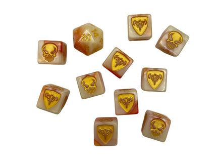 Gamers Guild AZ Heroscape Heroscape: Valhalla Dice & Tray Set (Pre-Order) Renegade Game Studios