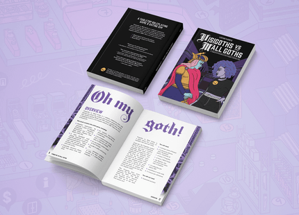 Gamers Guild AZ Hit Point Press Visigoths vs. Mall Goths - Indie RPG (Softcover) Hit Point Press
