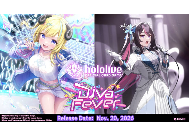 Gamers Guild AZ Hololive OCG Hololive OCG: Diva Fever -  Booster Box [English Version] (Pre-Order) YY Card World
