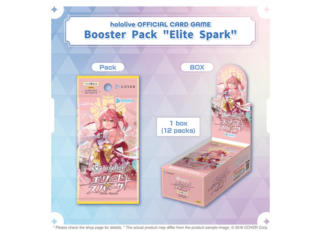 Gamers Guild AZ Hololive OCG Hololive OCG: Elite Spark Booster Box [English Version] (Pre-Order) Southern Hobby